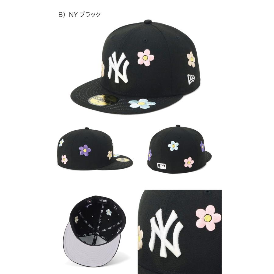 NEW ERA（ニューエラ） ニューエラキャップ 59FIFTY 花柄MLB ONSPOTZ