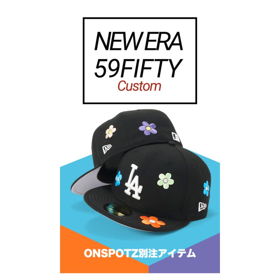 NEW ERA（ニューエラ） ニューエラキャップ 59FIFTY 花柄MLB ONSPOTZ