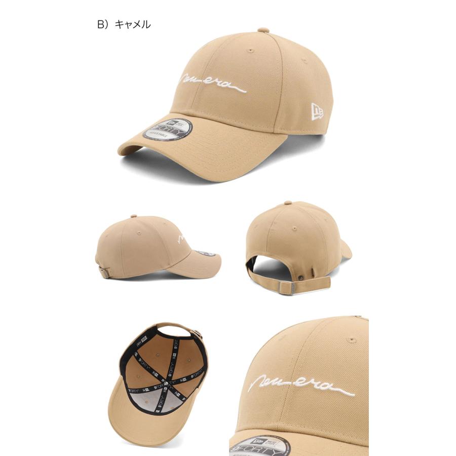 NEW ERA（ニューエラ） ニューエラキャップ 9FORTY 手書き風ロゴ筆記体