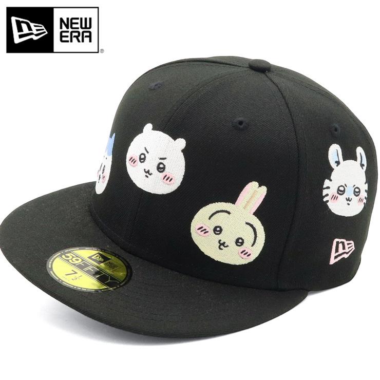 ちいかわ ニューエラ　ニット帽NEW ERA® 黒・グレー・ピンク、3色セット 9TWENTY ちいかわ / ボックスロゴ ちいかわ ブラック | ニューエラ
