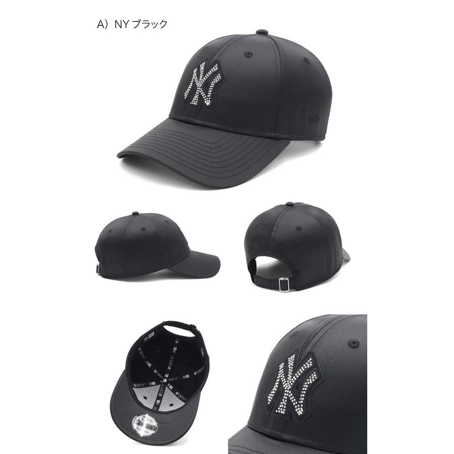 s*n様 【3点セットラインストーン未使用タグ付き】 New Era キャップ NEW ERA（ニューエラ） ニューエラキャップ 9FORTY サテンライン