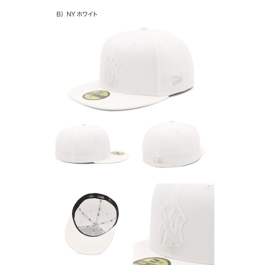 NEW ERA（ニューエラ） ニューエラキャップ 59FIFTY ラインストーンMLB