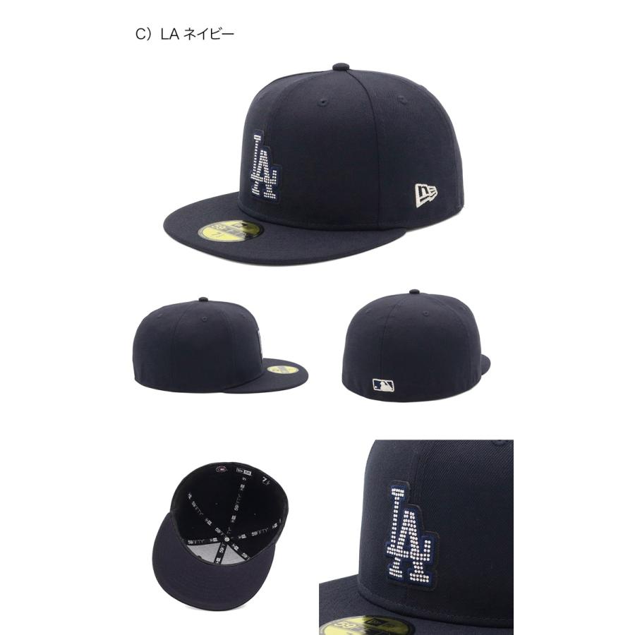 NEW ERA（ニューエラ） ニューエラキャップ 59FIFTY ラインストーンMLB