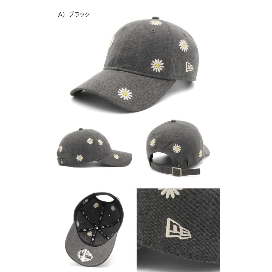 NEW ERA（ニューエラ） ニューエラキャップ 9TWENTYロングバイザー 花