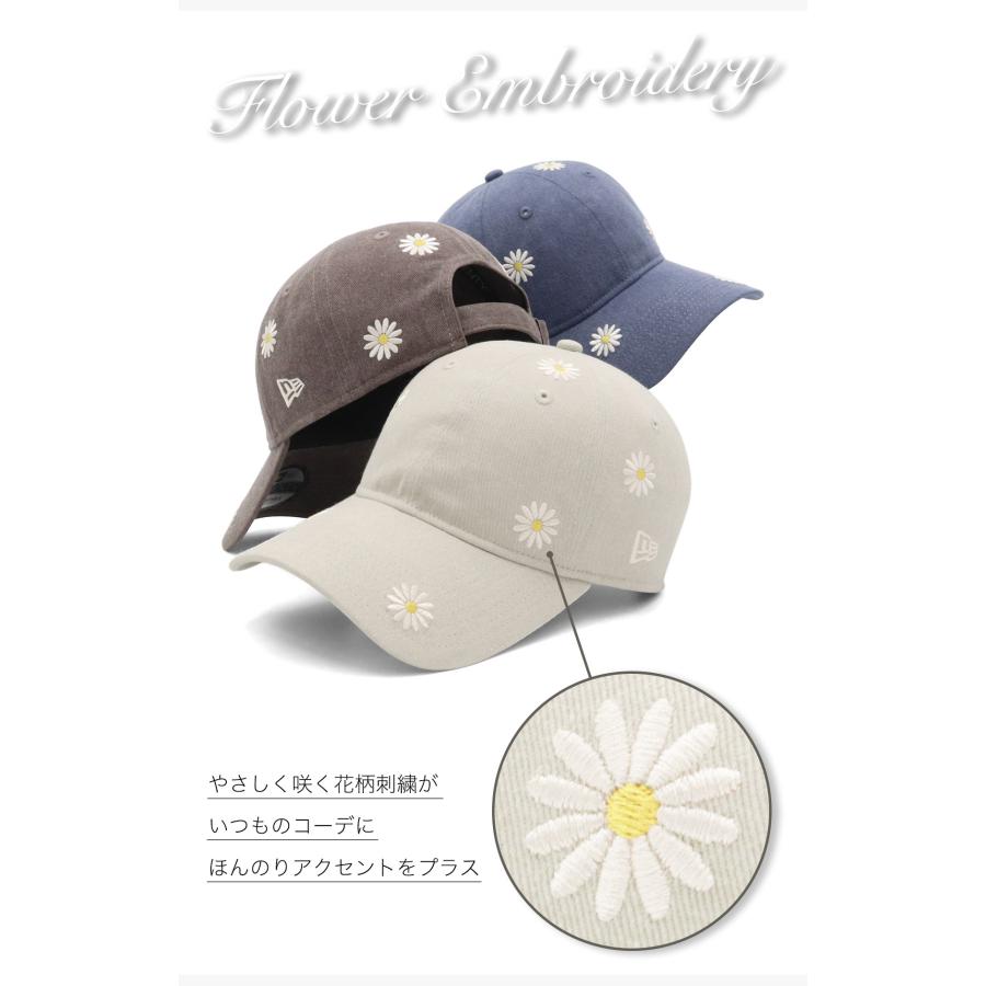 NEW ERA（ニューエラ） ニューエラキャップ 9TWENTYロングバイザー 花
