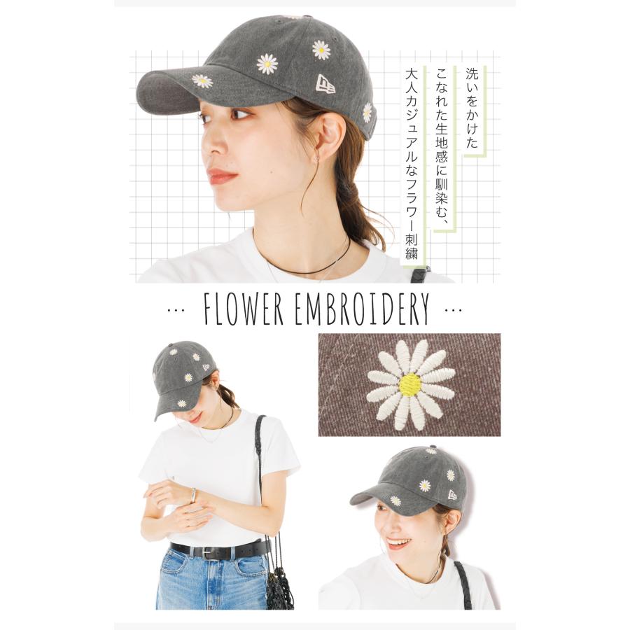 NEW ERA（ニューエラ） ニューエラキャップ 9TWENTYロングバイザー 花