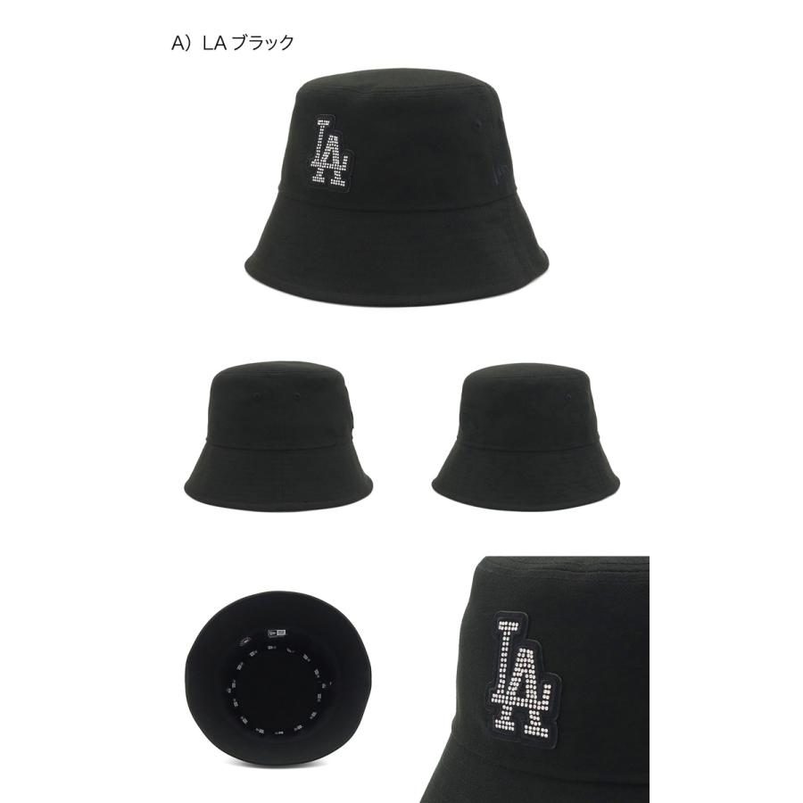 NEW ERA（ニューエラ） ニューエラバケットハット ラインストーン MLB