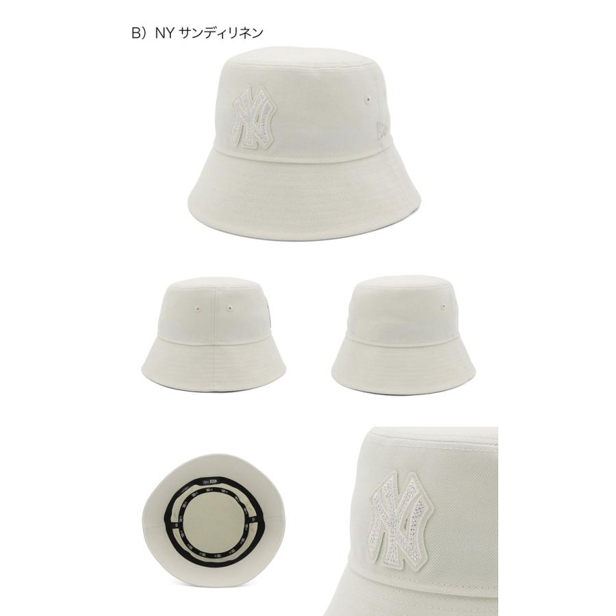 NEW ERA（ニューエラ） ニューエラバケットハット ラインストーン MLB