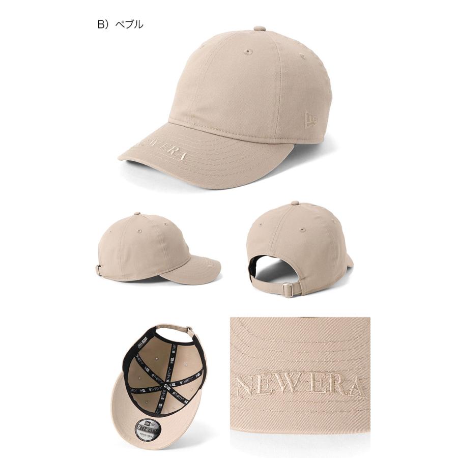 NEW ERA（ニューエラ） キャップ 9THIRTY バイザー刺繍 : ONSPOTZ