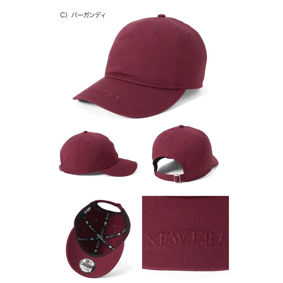 NEW ERA（ニューエラ） キャップ 9THIRTY バイザー刺繍 : ONSPOTZ