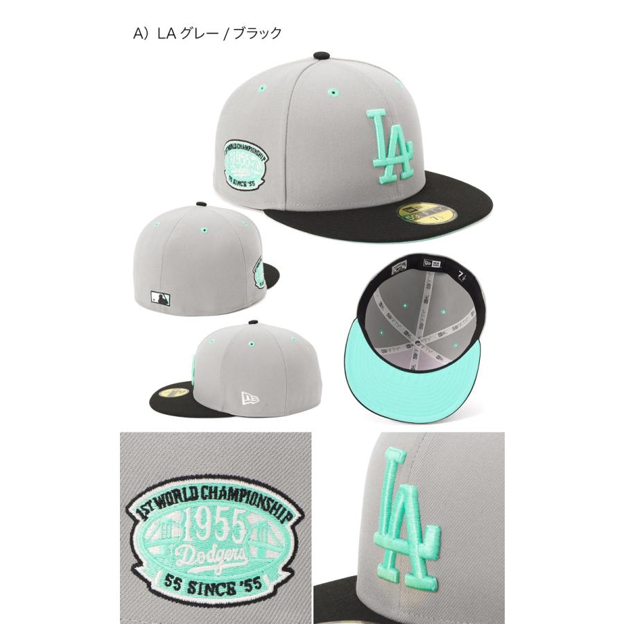 NEW ERA（ニューエラ） ニューエラキャップ 59FIFTY サイドパッチMLB