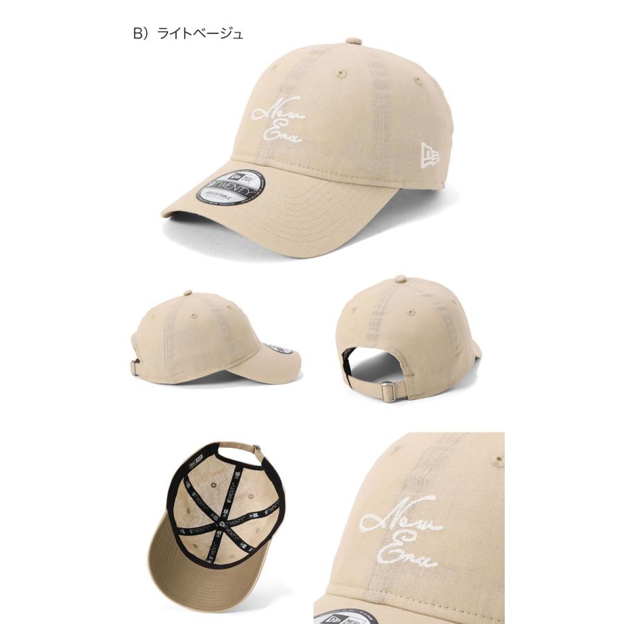 NEW ERA（ニューエラ） キャップ 9TWENTY コットンリネン : ONSPOTZ