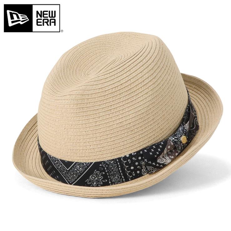 NEW ERA（ニューエラ） 中折れハット フェドラ ペーパー : ONSPOTZ