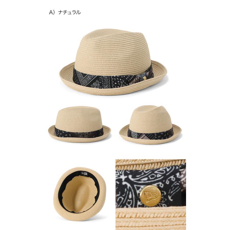 NEW ERA（ニューエラ） 中折れハット フェドラ ペーパー : ONSPOTZ