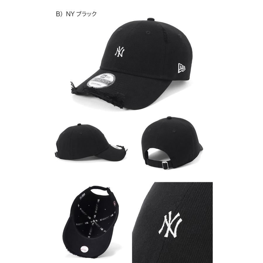 NEW ERA（ニューエラ） ニューエラキャップ 9TWENTY ダメージ加工 MLB