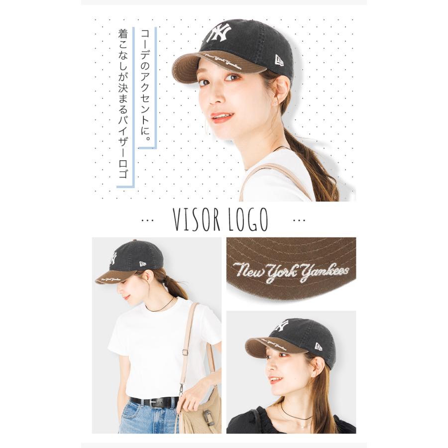 NEW ERA（ニューエラ） ニューエラキャップ 9THIRTY バイザーMLBロゴ