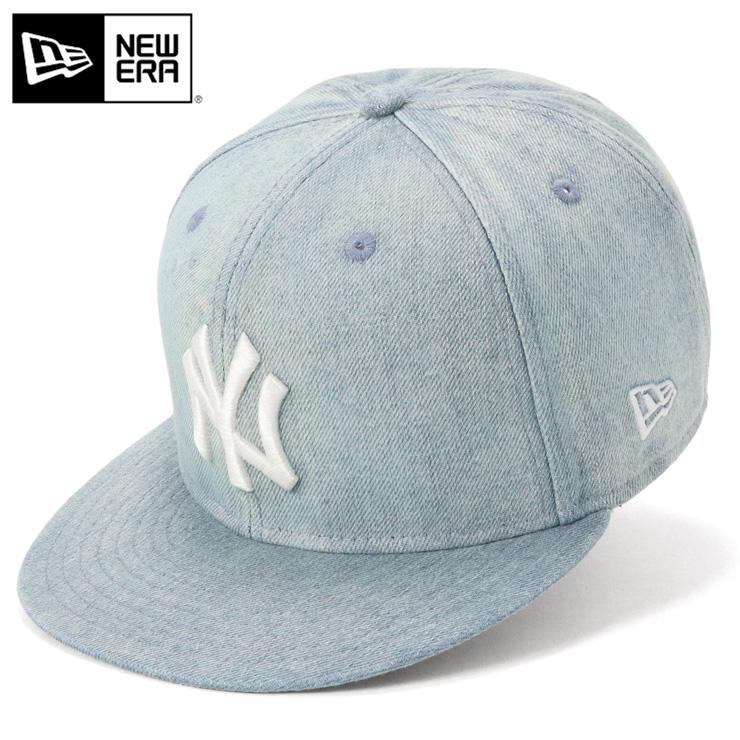 (即購入OK)New Era 9FIFTY デニムキャップ ヤンキース NEW ERA（ニューエラ） ニューエラキャップ 9FIFTY MLBニューヨーク
