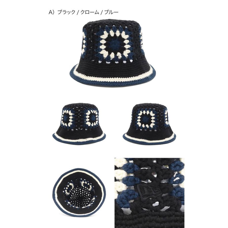 NEW ERA（ニューエラ） ニットバケットハット クロシェハット
