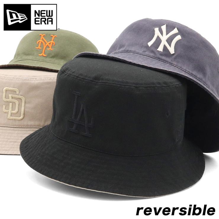 NEW ERA（ニューエラ） バケットハット リバーシブル MLB : ONSPOTZ