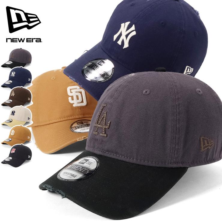 NEW ERA（ニューエラ） キャップ 9TWENTY ダメージ加工 MLB : ONSPOTZ