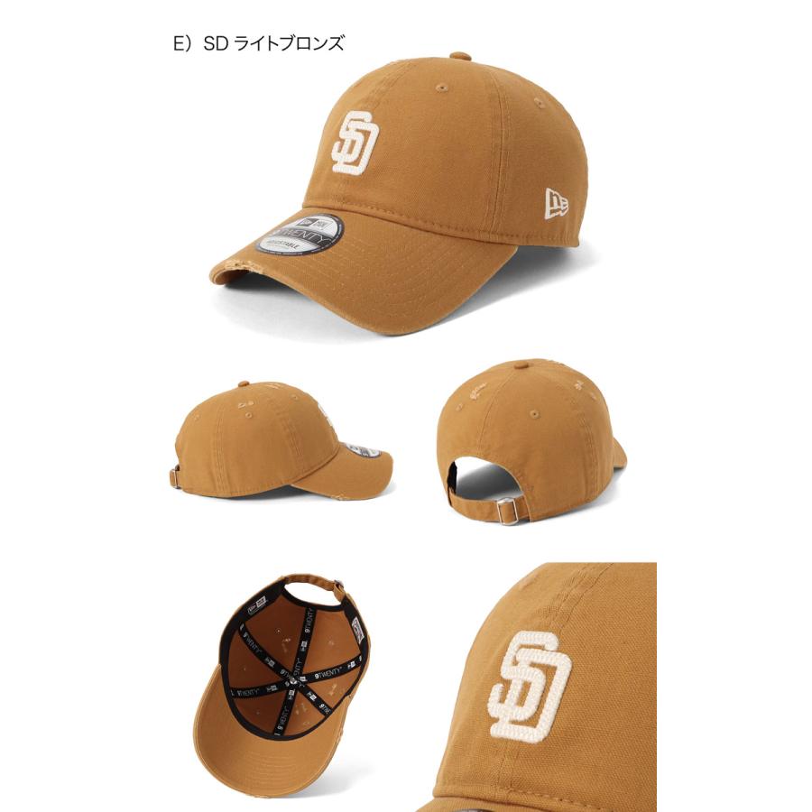 NEW ERA（ニューエラ） キャップ 9TWENTY ダメージ加工 MLB : ONSPOTZ