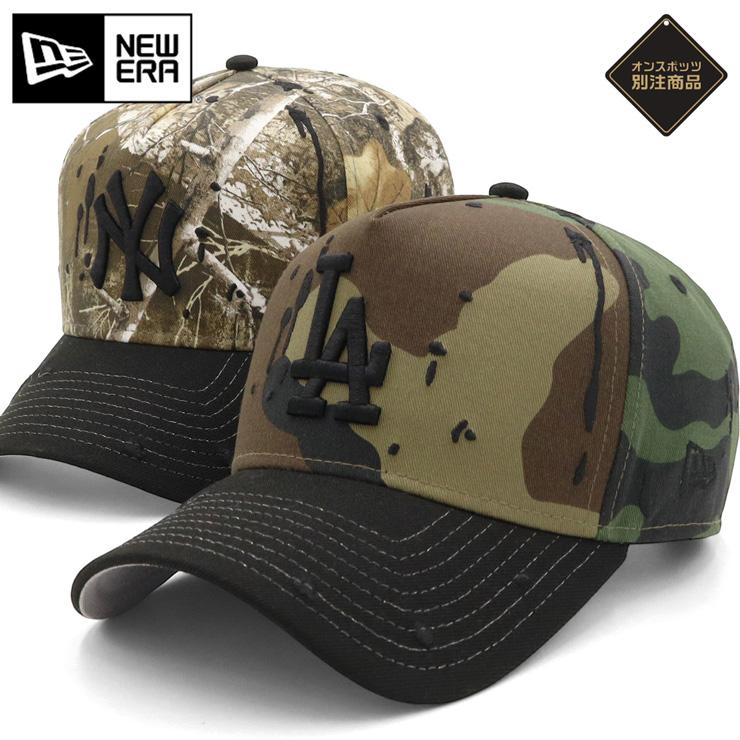 NEW ERA（ニューエラ） ニューエラキャップ 9FORTYA-Frame カモ柄 MLB