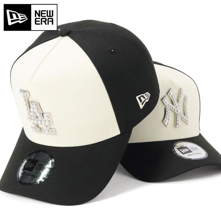 ニューエラ 9FORTY A-Frame MLB パール バッジ ドジャース NEWERA（ニューエラ）“9FORTY A-Frame MLB パール バッジ Pearl Badge