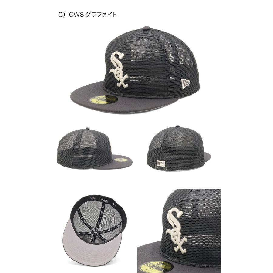 NEW ERA（ニューエラ） キャップ 59FIFTYオールメッシュ MLB : ONSPOTZ