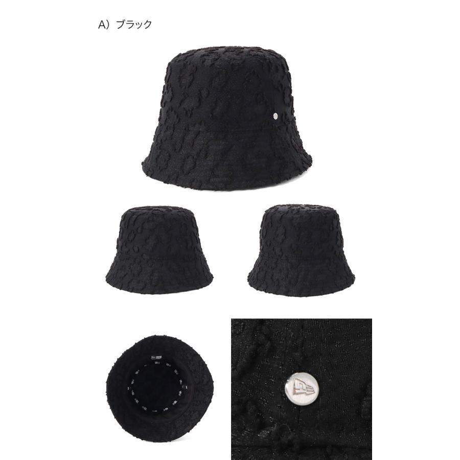 【お花】バケットハット ブラック NEW ERA（ニューエラ） バケットハット フラワージャガード : ONSPOTZ