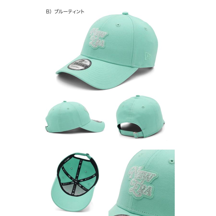 NEW ERA（ニューエラ） ニューエラキャップ 9FORTY ラインストーン