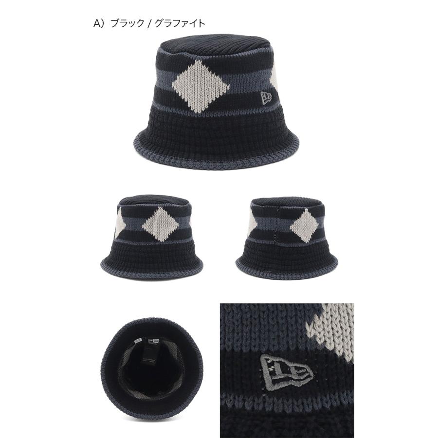 NEW ERA（ニューエラ） ニットバケット ジャガード コットン : ONSPOTZ
