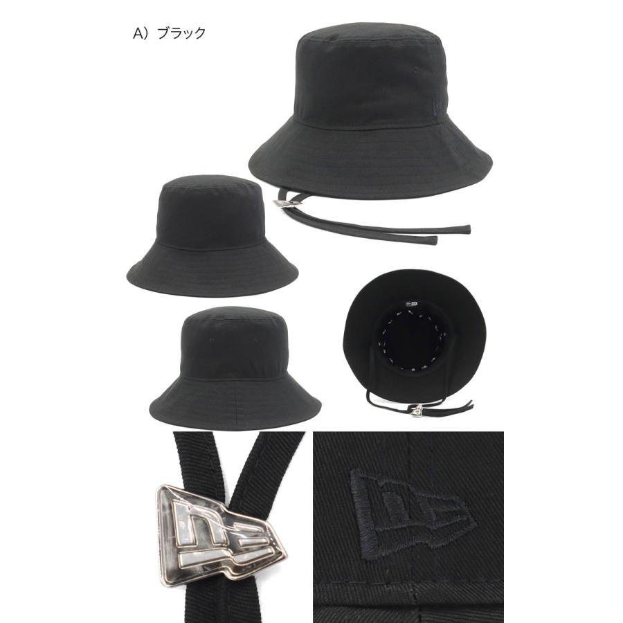 NEW ERA（ニューエラ） バケットハット ジュエリーチャーム付き 無地