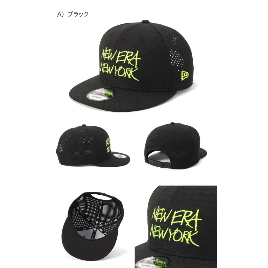 NEW ERA（ニューエラ） ゴルフキャップ 9FIFTY メッシュレーザー