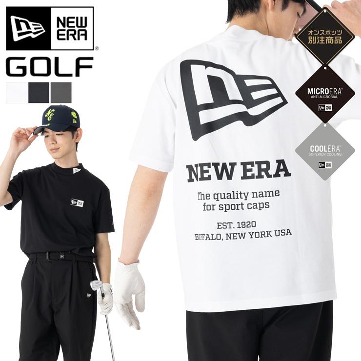 NEW ERA（ニューエラ） ニューエラゴルフ モックネック半袖Tシャツ