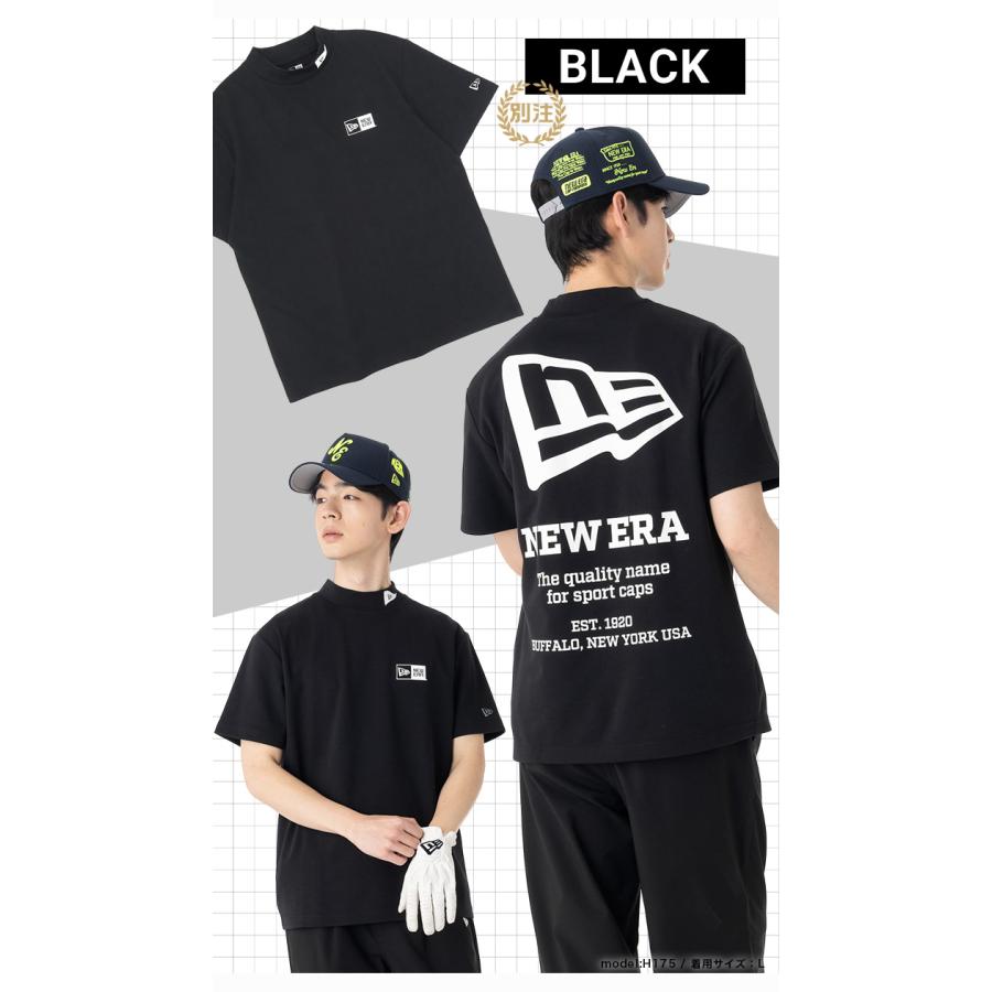 NEW ERA（ニューエラ） ニューエラゴルフ モックネック半袖Tシャツ