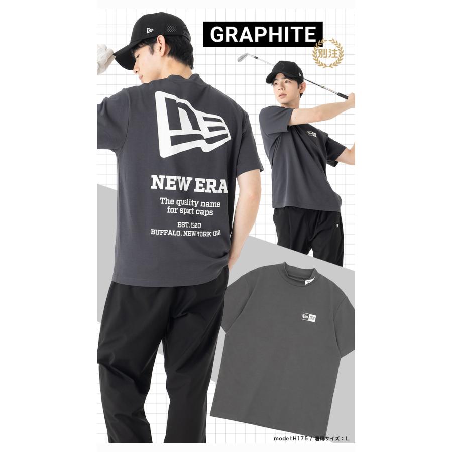 ホ*ー様 2025年　ニューエラ　クールエラ　半袖　ゴルフ　モックネックシャツ NEW ERA（ニューエラ） ニューエラゴルフ モックネック半袖Tシャツ