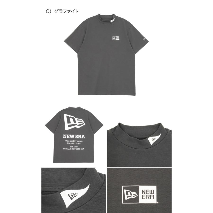 NEW ERA（ニューエラ） ニューエラゴルフ モックネック半袖Tシャツ