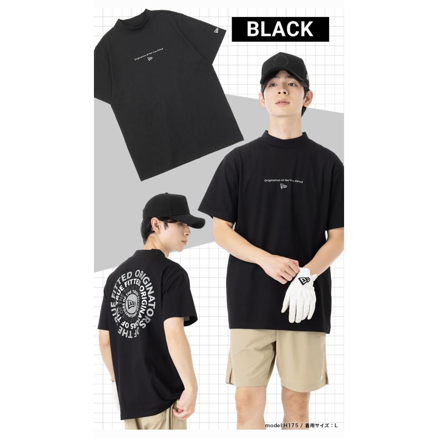 NEW ERA（ニューエラ） ニューエラゴルフ ミッドネック半袖Tシャツ