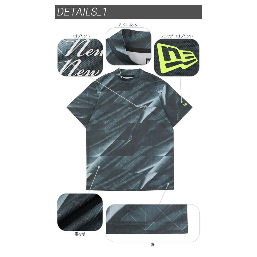 NEW ERA（ニューエラ） ニューエラゴルフ ミッドネック半袖Tシャツ