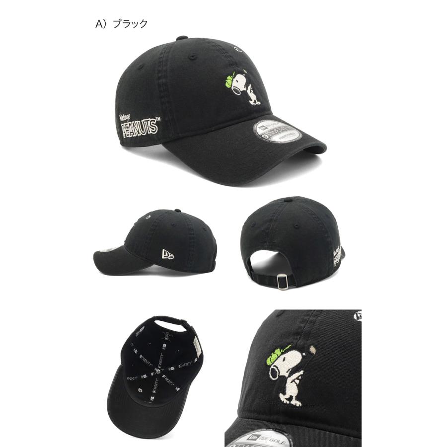 NEW ERA（ニューエラ） ゴルフキャップ 9TWENTY スヌーピーコラボ