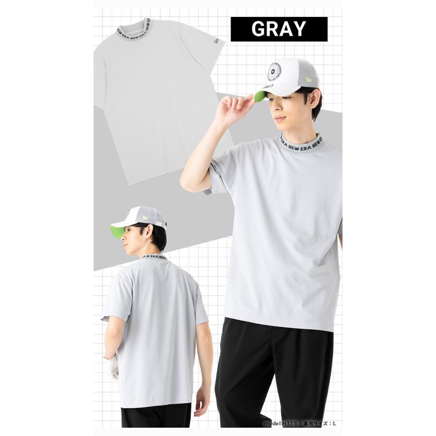 NEW ERA（ニューエラ） ニューエラゴルフ ミッドネック半袖Tシャツ