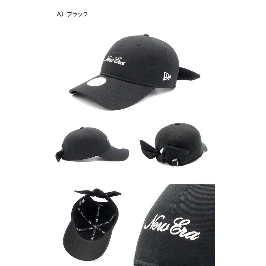 NEW ERA（ニューエラ） ゴルフキャップ 9TWENTYロングバイザー リボン
