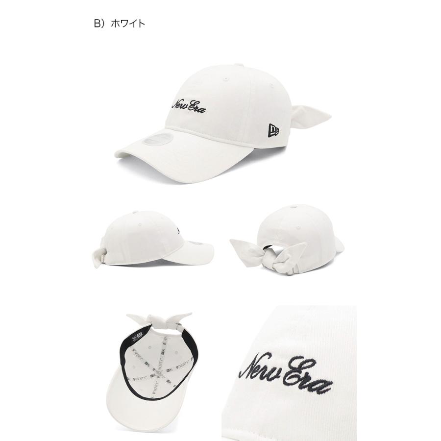 NEW ERA（ニューエラ） ゴルフキャップ 9TWENTYロングバイザー リボン