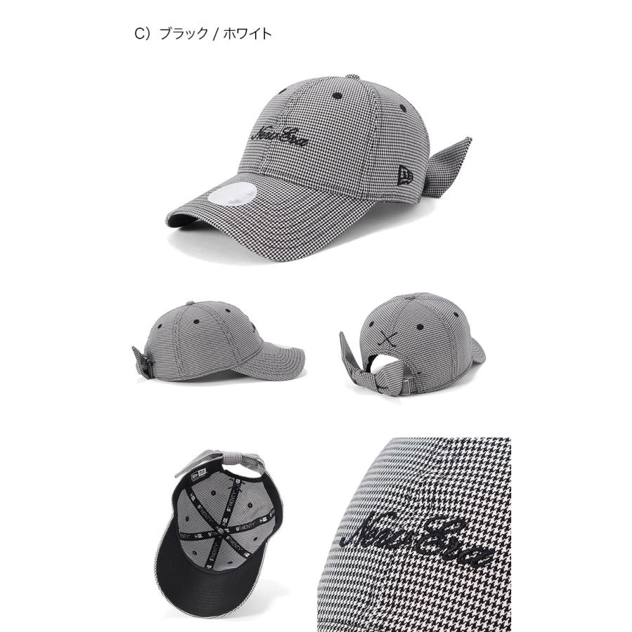 NEW ERA（ニューエラ） ゴルフキャップ 9TWENTYロングバイザー リボン