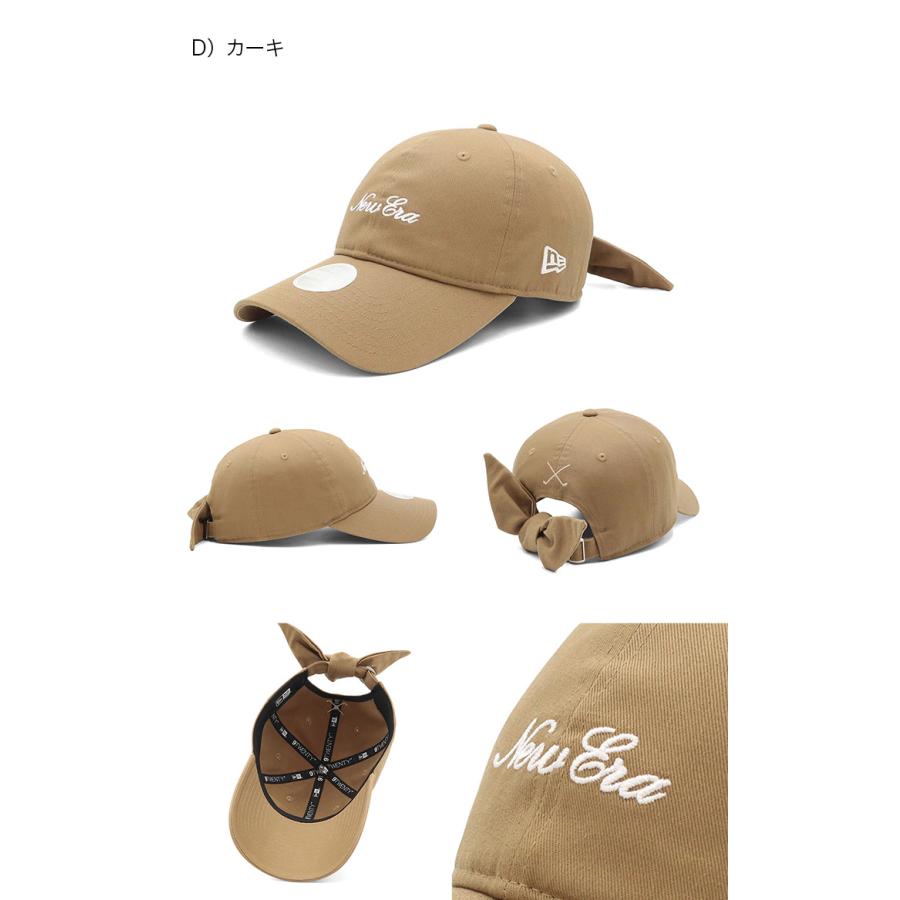NEW ERA（ニューエラ） ゴルフキャップ 9TWENTYロングバイザー リボン
