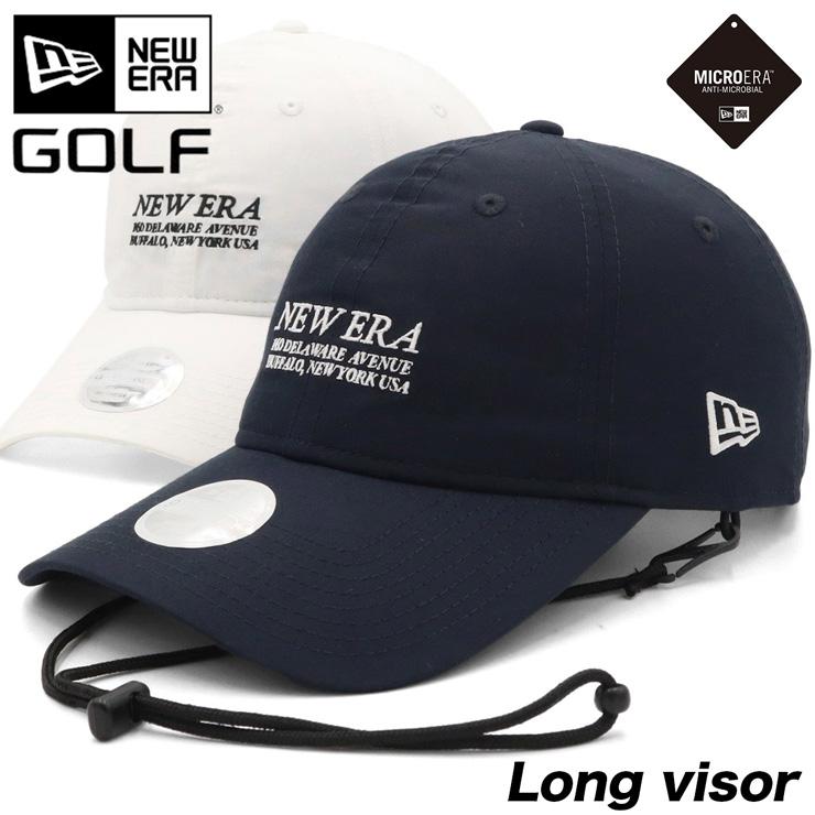 NEW ERA（ニューエラ） ゴルフキャップ 9TWENTYロングバイザー 顎紐