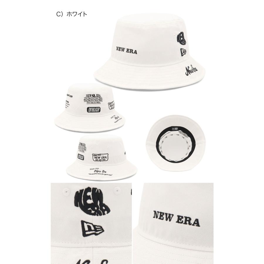 NEW ERA（ニューエラ） ゴルフ バケットハット アーカイブロゴ