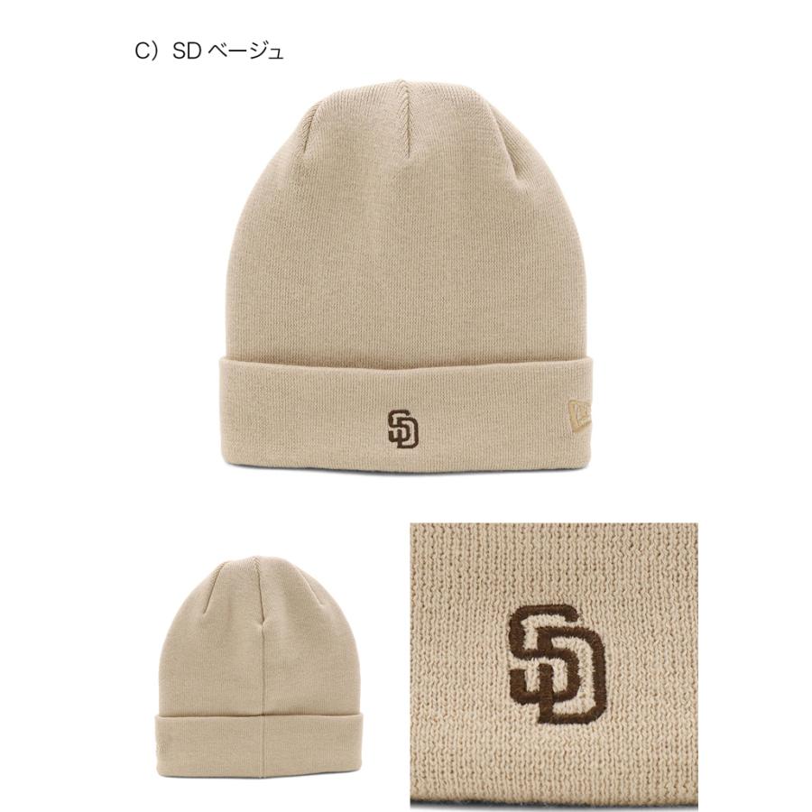 ニューエラ　ニット帽 NEW ERA（ニューエラ） ニューエラニットキャップ ベーシックカフ MLB