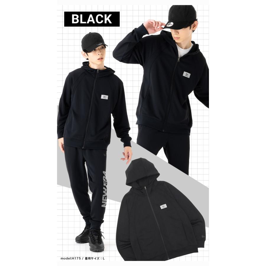 NEW ERA ニューエラ パフォーマンスアパレル 上下セット NEW ERA（ニューエラ） パフォーマンスアパレル ジップパーカー