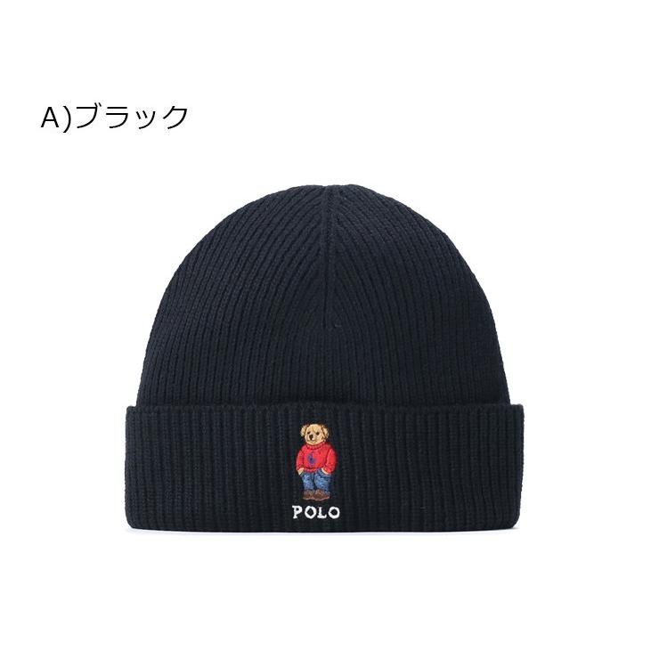 ポロ ラルフローレン ニット帽 カフ Polo Pony Bear Polo Ralph Lauren メンズ 帽子屋オンスポッツ 通販 Paypayモール